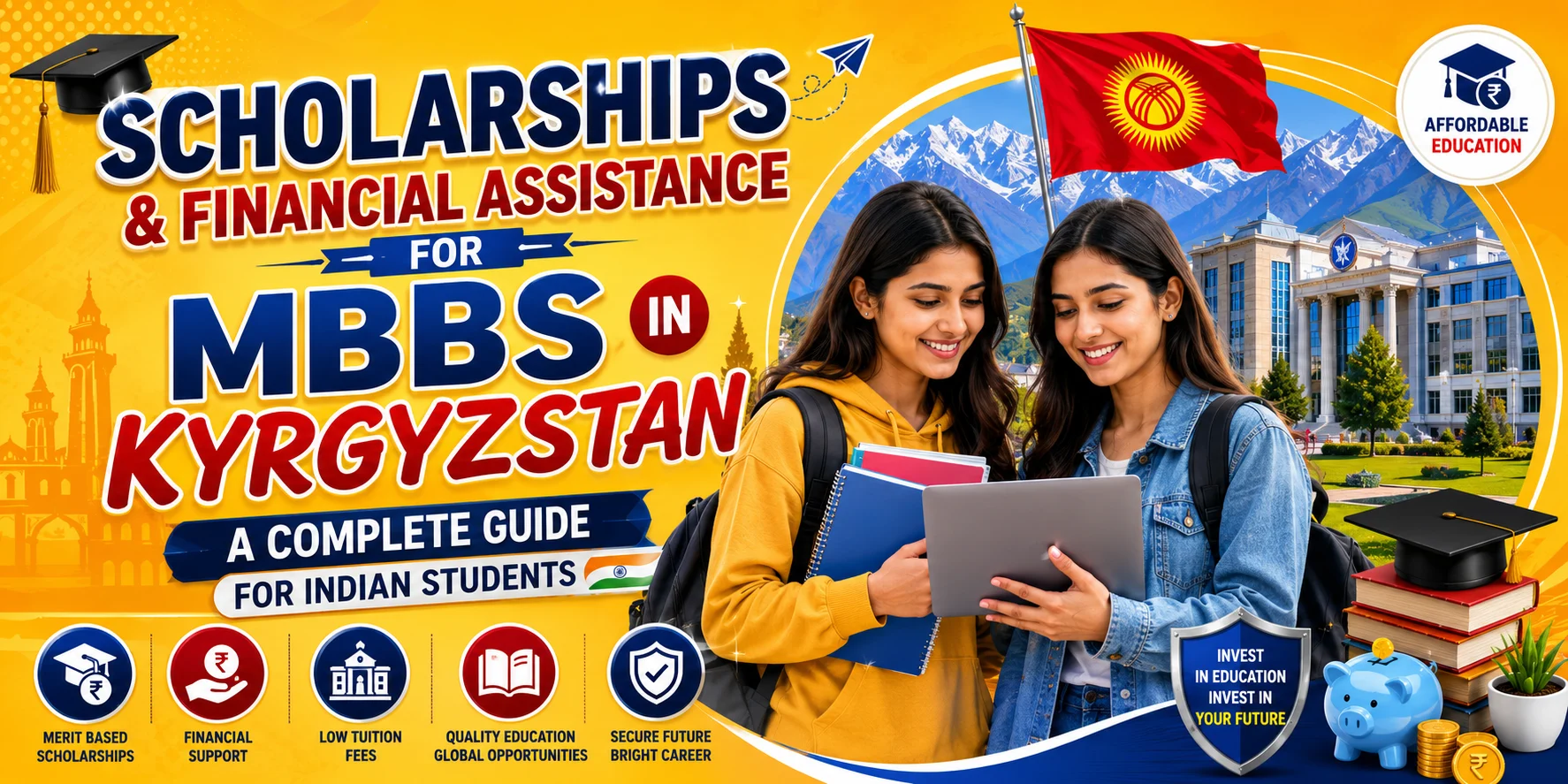 Scholarships and Financial Assistance for MBBS in Kyrgyzstan A Complete Guide for Indian Students